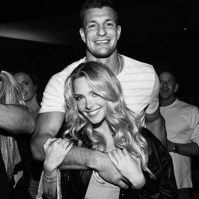 Camille Kostek and Rob Gronkowski